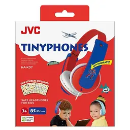 Навушники JVC HA-KD7 Red Blue (for Kids) (HA-KD7-RNE) - мініатюра 2