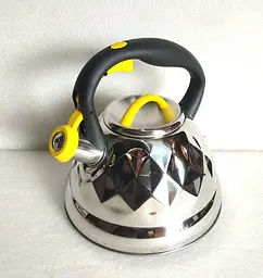 Чайник із свистком Bohmann BH 9917 yellow 3,2 л - мініатюра 2