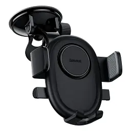 Автомобільний тримач холдер Baseus UltraControl Lite Series Car Holder C40351700111-00 Black - мініатюра 4