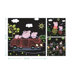 Набір гравюр Peppa Pig "Веселі розваги" Dodo 200185 - мініатюра 5