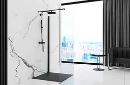 Душовий піддон Rea Magnum 90x90 black REA-K3334, Чорний матовий - мініатюра 5