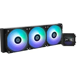 Zalman Система рідинного охолодження Alpha 2 A36 ARGB, LGA1700, 1200, 115x, AM5, AM4, TDP ___W, чорний