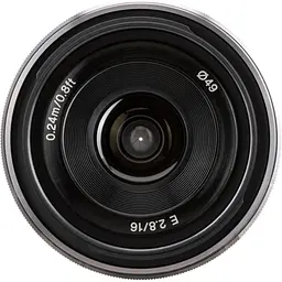 Об'єктив Sony E 16mm f/2.8 for Nex Silver [SEL16F28.AE] [116827] - мініатюра 4