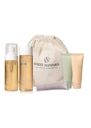 Набір для проблемної шкіри обличчя White Mandarin ACTIVE SET Choice + мішечок для зберігання