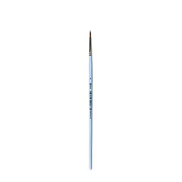 Пензель Синтетика кругла широка 6604RS №0, коротка ручка, 6604RS0, 99IDEAS