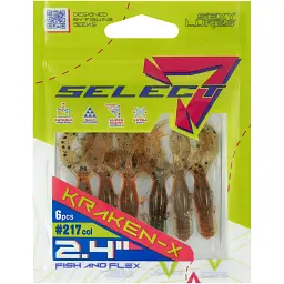Силікон Select Kraken-X SE 2.4" 217 (6 шт/уп) - мініатюра 2