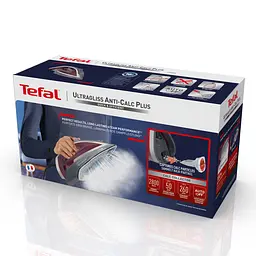 Праска Tefal Ultragliss Plus, 2800Вт, 270мл, паровий удар -260гр, постійна пара - 50гр, керамічна підошва teh0016209 - мініатюра 8