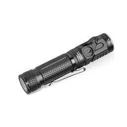 Ліхтар ручний Videx A232R, Black, 1000 Лм, 5000K, до 140 м, 8 режимів роботи, лінзи із загартованого скла, світлодіод Luminus SST20 / 2xSMD2835, акумулятор (Li-ion 18650 2200mAh), Type-C, IP66 (VLF-A232R) - мініатюра 4
