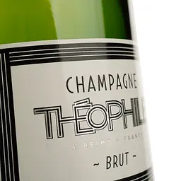 Шампанське Theophile Champagne Brut, біле, брют, 12%, 0,75 л (1003520) - мініатюра 4