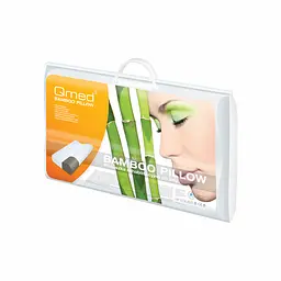 Подушка ортопедична Бамбукова Bamboo Pillow Qmed 52x32x11.5/ 9.5 см med0001391 - мініатюра 3