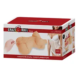 Мастурбатор Crazy Bull Diana Vagina & Anal Crazy Bull BM-009266N 103629 - мініатюра 5