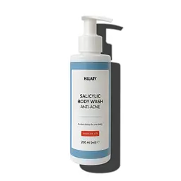 Очищувальний гель для тіла з саліциловою кислотою Hillary Anti-Acne Salicylic Body Wash 200 мл - мініатюра 2