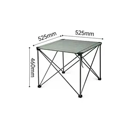 Туристичний стіл Naturehike CNK2450JJ013, M, алюміній, сірий (6976507663267) - мініатюра 2