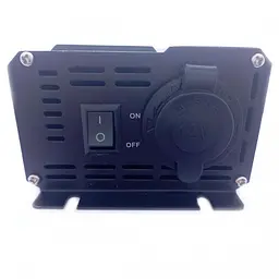 Автомобільний інвертор Solar Power Inverter 011 модифікована синусоїда Red 2 розетки 4 USB екран прикурювач з 12V на 220V 1500W (11034) - мініатюра 3