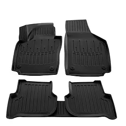 Автомобільні 3D килимки в салон для Skoda Yeti 2009-2017 / Високий борт