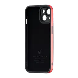 Чохол Jinduka Leather Protected Camera iPhone 15 Red - мініатюра 3