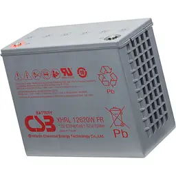 Акумулятор CSB AGM 12V (12V/140Ah/1680Wh) (XHRL12620W) [112172] - мініатюра 2