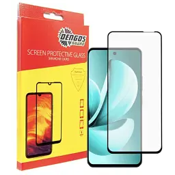 Скло захисне Dengos Full Glue Realme C71 Black (TGFG-412)