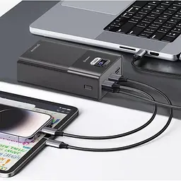 Зовнішній акумулятор Proove Giant Lite 40000mAh 22.5W Dark Gray (PBGI20312201) [117505] - мініатюра 4