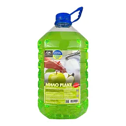 Рідке мило, 5кг (ПЕТ), зелене яблуко CR204807