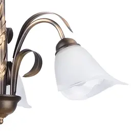 Люстра Brille флористика для кухні E27 60W BR (BKL-468S/3) - мініатюра 3