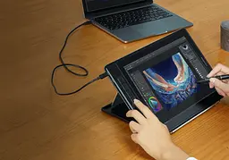 Huion Графічний монітор Huion Kamvas Pro 13 2.5K чорний - мініатюра 3