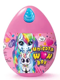 Дитячий ігровий набір для творчості Unicorn WOW Box (Яйце Єдинорога, 20 сюрпризів), фіолетовий (ДТ-ГО-09275)