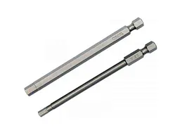 Набір біт YATO L=100мм квадрат 1/4" 4;6мм "HEX TAMPER" 2шт
