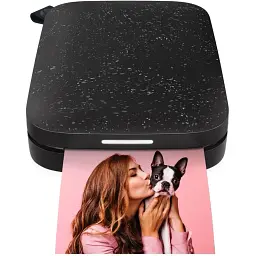 Фотодрукарка портативна HP Sprocket Black 2"x3" 313x400dpi Zink 64MB Bluetooth колір чорний (HPISPB)