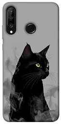 Чохол Demsky Smoke cat для Huawei P30 lite