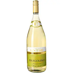 Напій винний Entre Fragolino Salute Bianco білий напівсолодкий слабоалкогольний 6-6.9% 1.5 л