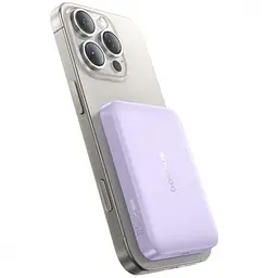 Павербанк Baseus EnerFill Ultra-Mini Purple 10 000 mAh / 22.5 Вт (P1008210E513-00) - мініатюра 2