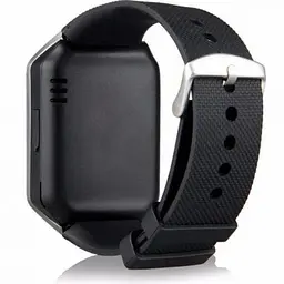 Смарт-годинник Smart Watch DZ 09 з крокоміром black (sw002-R) - мініатюра 3