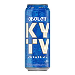 Пиво Оболонь Kyiv Original світле 4% 0.5 л з/б
