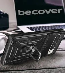 Панель BeCover Military для Google Pixel 9 Pro Black (712186) - мініатюра 3
