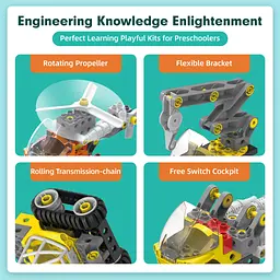 Конструктор Makerzoid Big Building Blocks-Mechanical Engineering Team (MKZ-OBK-MET) - мініатюра 8