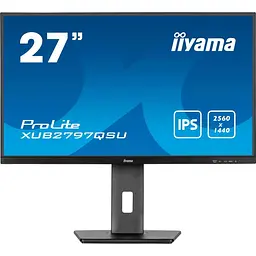 Монітор 27" Iiyama XUB2797QSU-B2 QHD IPS 100Hz (XUB2797QSU-B2)