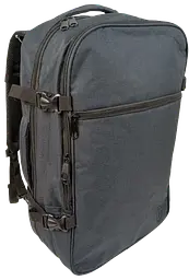 Великий дорожній рюкзак - сумка для подорожей 40L Live in style Темно-сірий - мініатюра 3