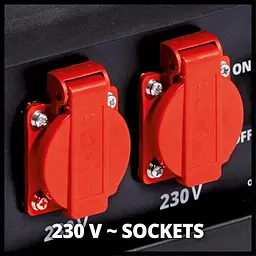 Генератор Синхронний Einhell TC-PG 25/1/E5 2.4kW / 2100 Вт / Бензин (4152600) - мініатюра 2