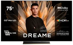 LED-телевізор Dreame Aura Mini LED 4K TV 75S100 (7262672)