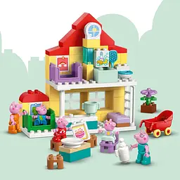 Конструктор LEGO DUPLO Peppa Pig Сімейний будинок 84 деталі (10467 - мініатюра 3