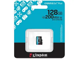 Карта пам'яті Kingston microSD C10 UHS-I U3 A2 V30 128 GB (SDCG4/128GBSP) - мініатюра 3