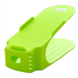 Підставка стійка для пари взуття органайзер SHOES HOLDER комплект на 2 пари зелений - мініатюра 10