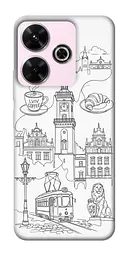 TPU чохол Demsky Lviv spirit для Xiaomi Redmi 13 4G / Poco M6 4G