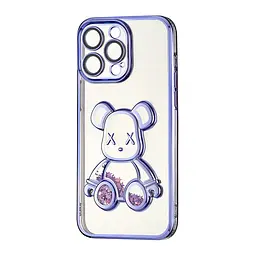 Чохол Shining Bear Case Protected Camera iPhone 15 Pro Max Purple