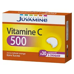Вітамін С 500 Juvamine 30 жувальних пігулок