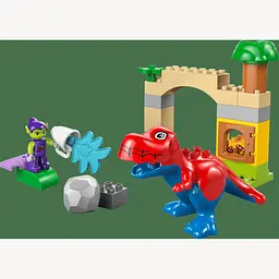 Конструктор LEGO DUPLO Disney Динозавр Spidey-Rex проти Зеленого Гобліна 25 деталей (10463) - мініатюра 8