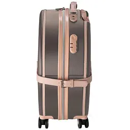 Валіза Semi Line 24" M Brown/Pink Cream (T5673-3) - мініатюра 7