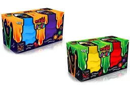 Іграшка антистрес слайм Mega Stretch Slime у коробці 2 штуки DANKO SLM-11-01U, 02U