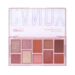 Набір тіней для повік LN Professional Multi-Finish Eyeshadow Palette, відтінок 403, 10 г - мініатюра 2